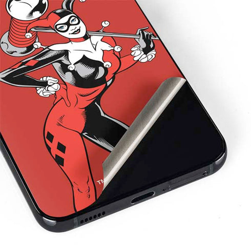 DC Comics Harley Quinn Classic Art Pose Galaxy S22 Plus Skin